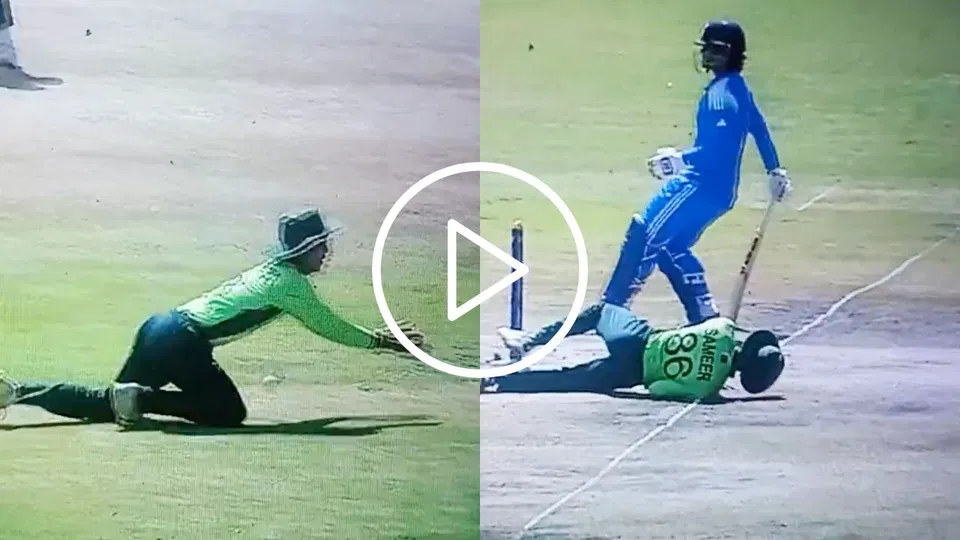Watch- Pakistan follow seniors; gift two lifelines to Vaibhav Suryavanshi on single ball